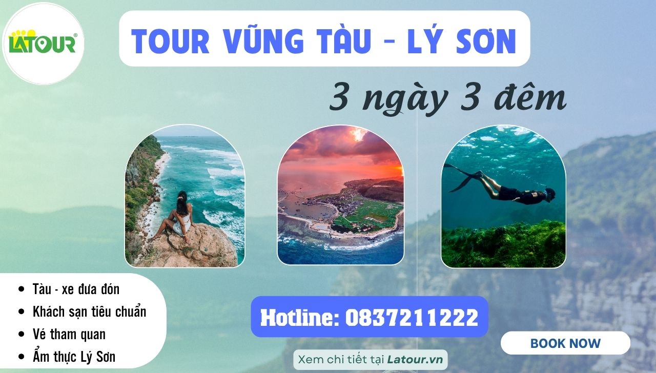 Tour Vũng Tàu - Lý Sơn 3 ngày 3 đêm