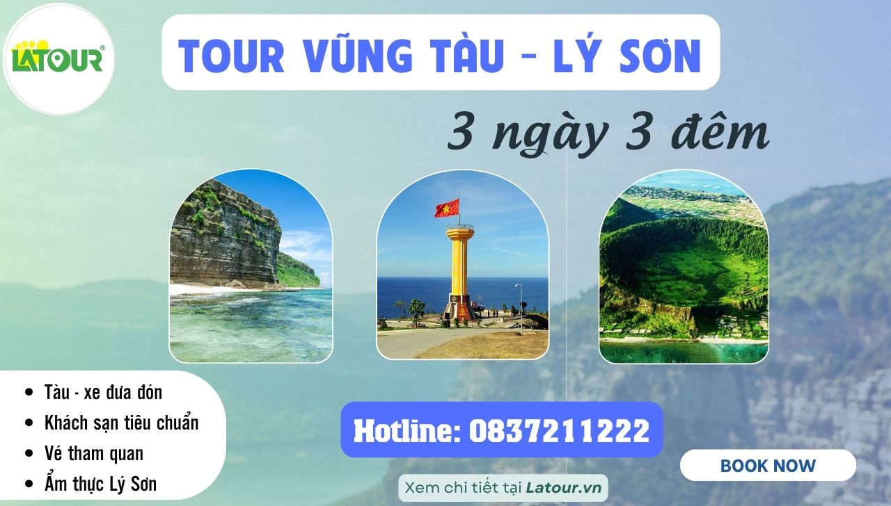Tour Vũng Tàu - Lý Sơn 3 ngày 3 đêm