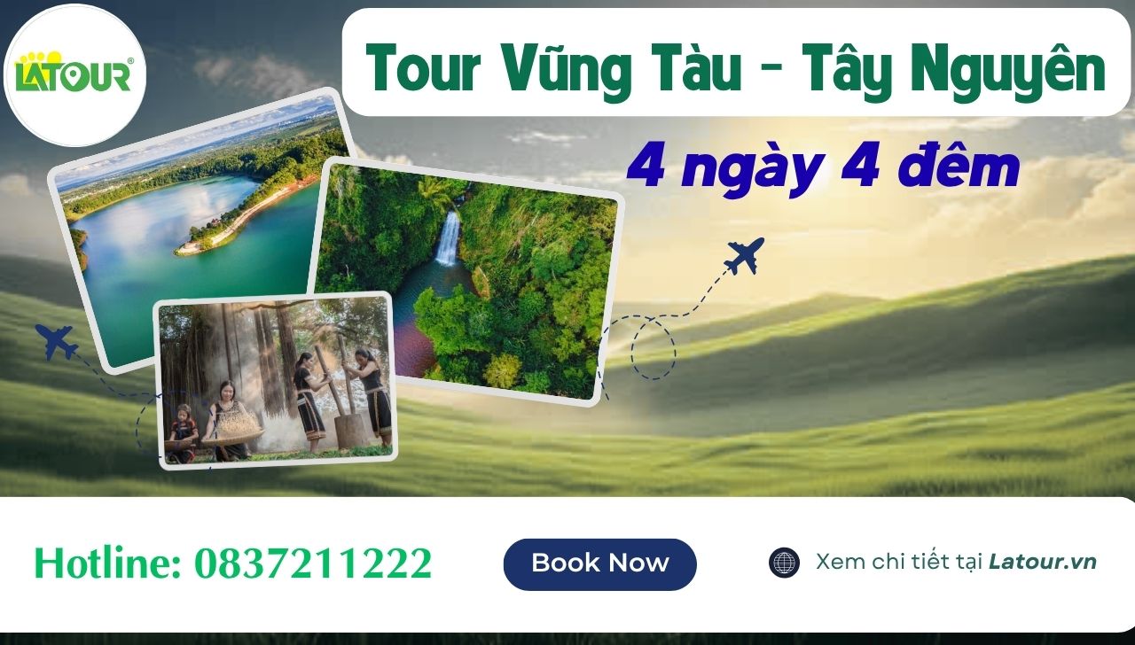 Tour Vũng Tàu đi Tây Nguyên