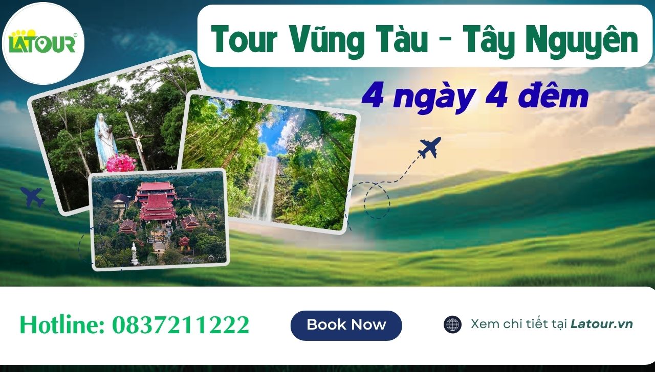 Tour Vũng Tàu đi Tây Nguyên