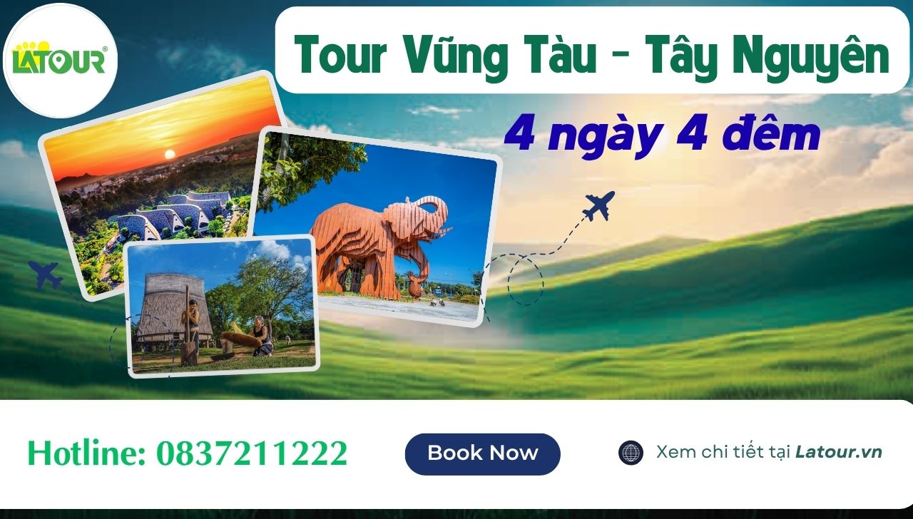Tour Vũng Tàu đi Tây Nguyên