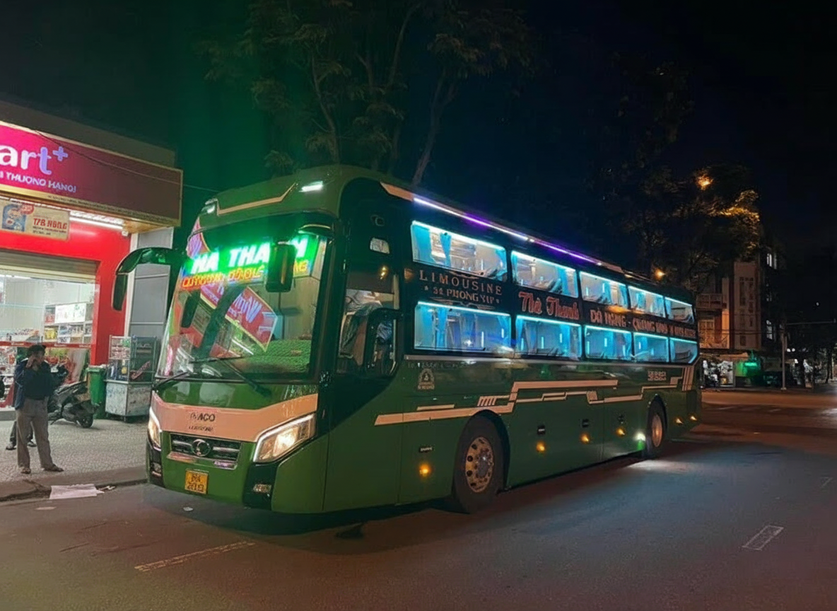 4. Nhà xe Kim Liên: Điểm đón trả thuận lợi tại trung tâm Hải Châu