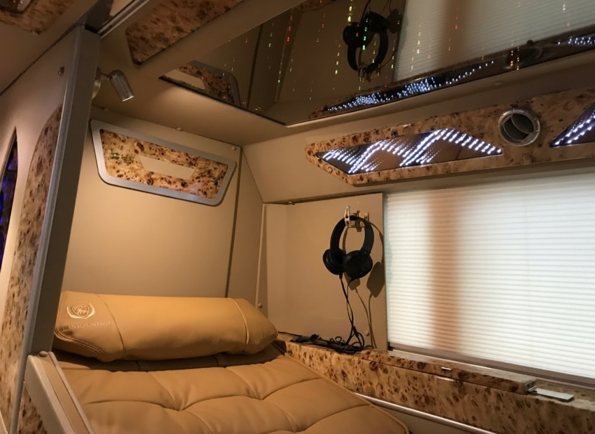 Nội thất xe giường nằm cao cấp Nội thất xe giường nằm cao cấp