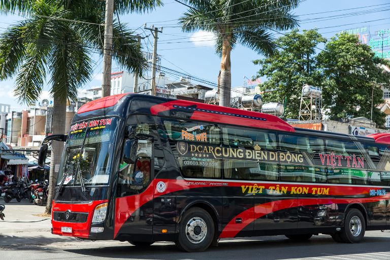 tuyến xe khách Hà Nội đi Kon Tum