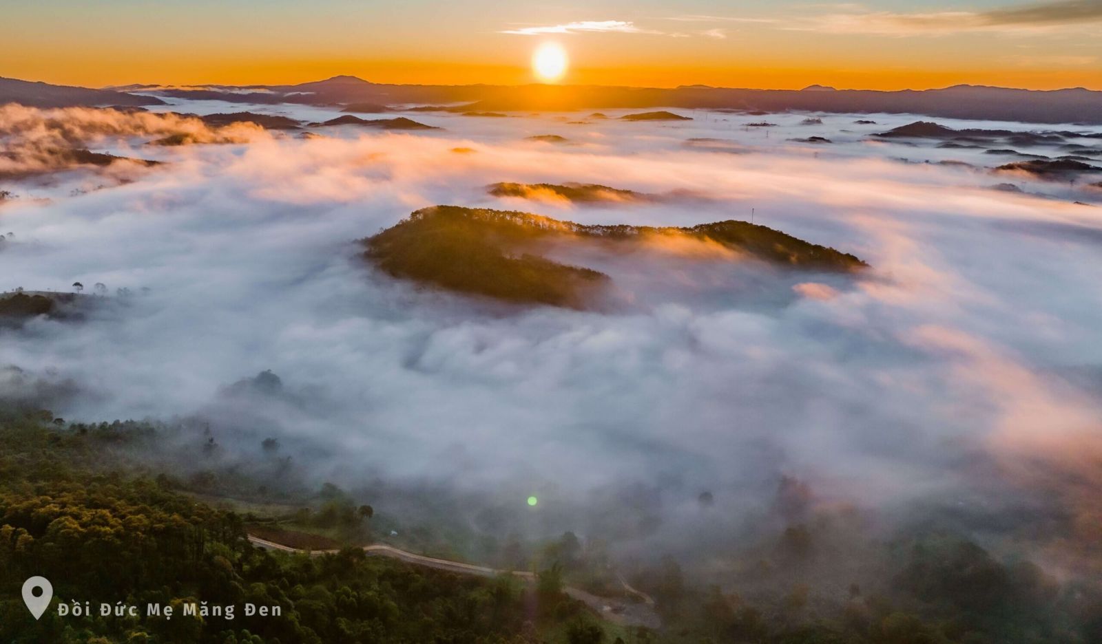 săn mây cực chất tại Măng Đen