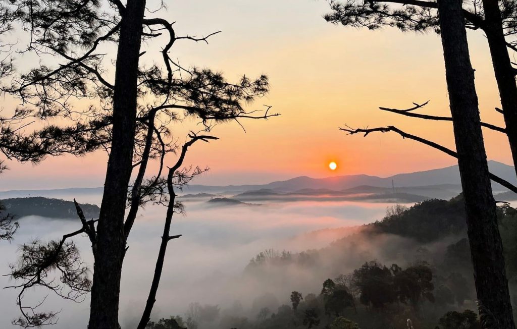 săn mây cực chất tại Măng Đen