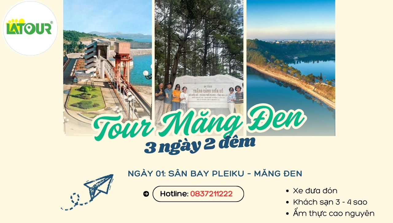 Tour Măng Đen 3 ngày 2 đêm