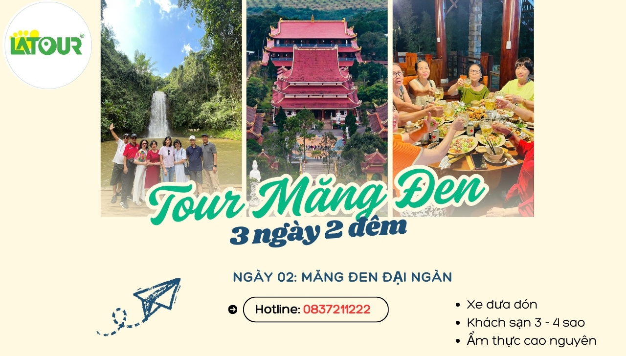 Tour Măng Đen 3 ngày 2 đêm