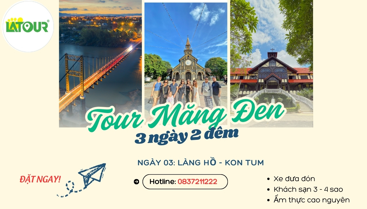 Tour Măng Đen 3 ngày 2 đêm